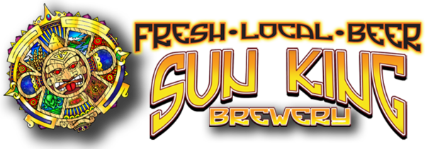 Sun King Stiff Upper Lip beer Label Full Size