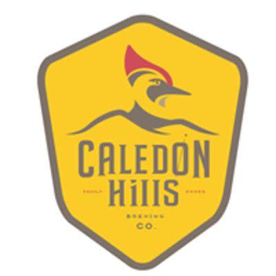 Caledon Hills Premium Lager beer Label Full Size