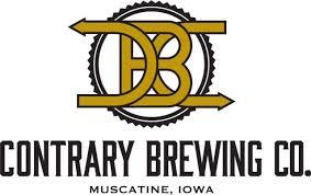Contrary Iowa Cream beer Label Full Size