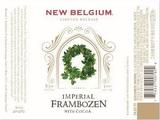 New Belgium Imperial Frambozen With Cocoa beer