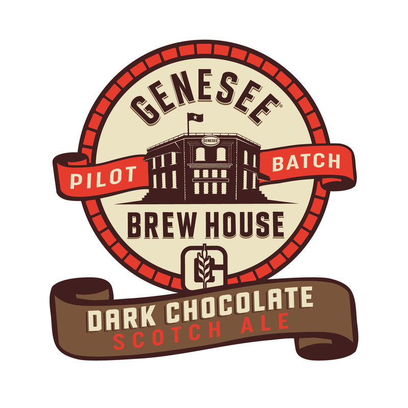 Genesee Dark Chocolate Scotch Ale beer Label Full Size