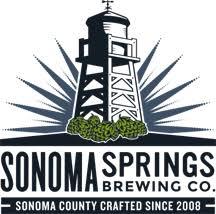 Sonoma Springs With Diamonds beer Label Full Size