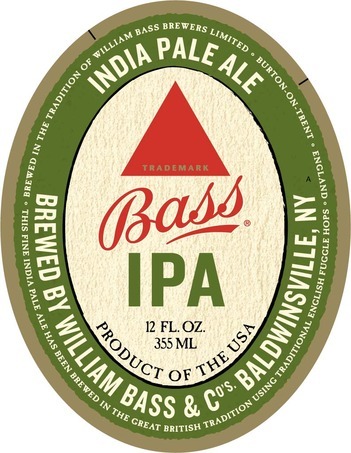 Bass IPA beer Label Full Size