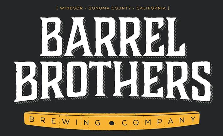 Barrel Brothers Por Que No Amber beer Label Full Size
