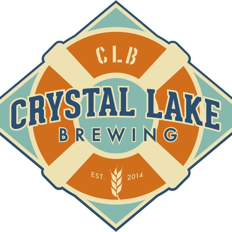 Crystal Lake Reel Hazy beer Label Full Size