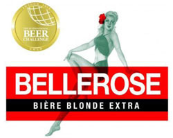Brasserie des Sources Bellerose Blonde beer Label Full Size