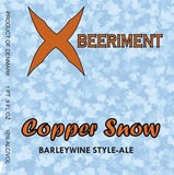 Xbeeriment Copper Snow beer