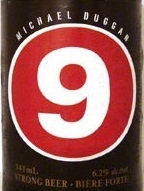 Duggan's #9 IPA beer Label Full Size