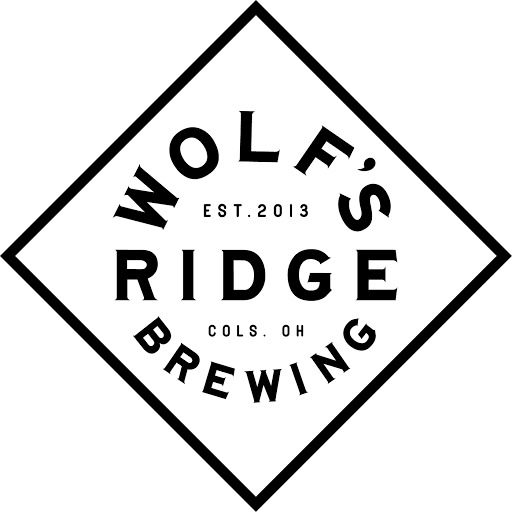Wolf's Ridge Dire Wolf Double Pecan beer Label Full Size