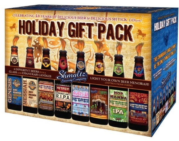 Shmaltz He'Brew Holiday Gift Pack beer Label Full Size