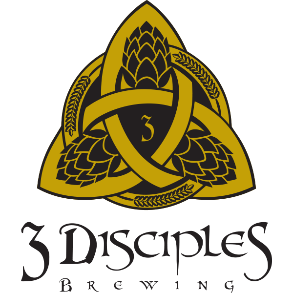 3 Disciples Lunar Halo beer Label Full Size