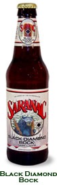 F.X. Matt Saranac Black Diamond beer Label Full Size