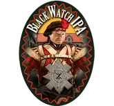 Adirondack Black Watch IPA beer Label Full Size