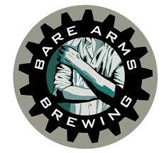 Bare Arms BlueCat Ale beer Label Full Size