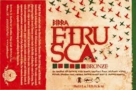 Dogfish Head Birra Etrusca beer Label Full Size