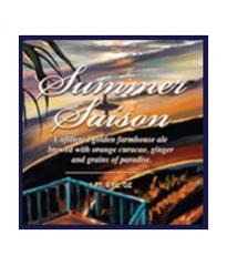 Green Flash Summer Saison beer Label Full Size