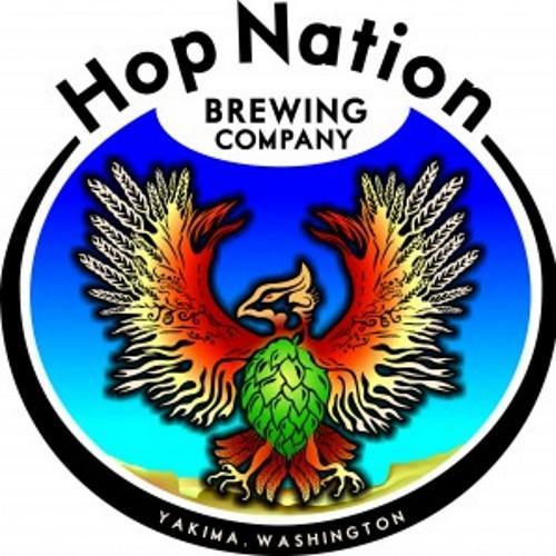 Hop Nation Daily Weiss beer Label Full Size