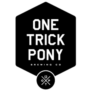 One Trick Pony Misty Mansion beer Label Full Size