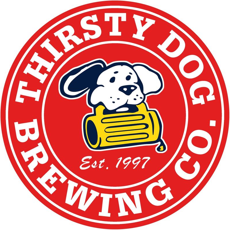 Thirsty Dog Bourbon Barrel Imperial Old Leghumper beer Label Full Size