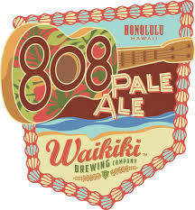 Waikiki Wikiki 808 Pale Ale beer Label Full Size