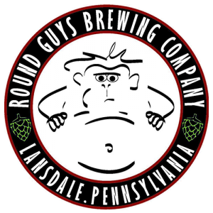 Round Guys Loving the Alien Blackstar beer Label Full Size