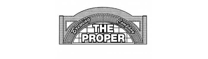 The Proper Liam's Nut beer Label Full Size