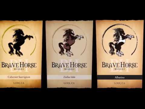 Brave Horse Cabernet Sauvignon 2013 beer Label Full Size