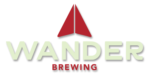 Wander The Glass is Half Full? IPA beer Label Full Size