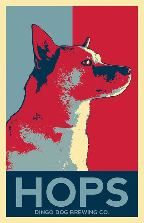 Dingo Dog Maggie's Chocolate Milk Stout beer Label Full Size