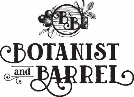 Botanist & Barrel Raspberry Cider beer Label Full Size