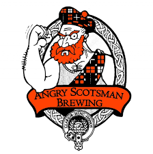 Angry Scotsman Left Luggage beer Label Full Size