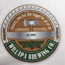 Willapa Schoolmarm beer Label Full Size