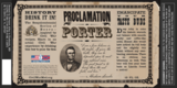 Brewer's Alley Proclamation Porter beer