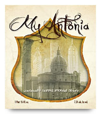Dogfish Head My Antonia 2012 beer Label Full Size