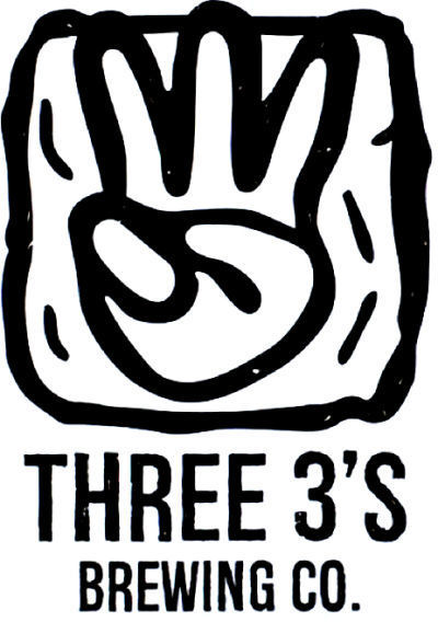 Three 3’s DDH Sippy Cup beer Label Full Size