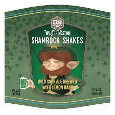 D9 Wild Things: Shamrock Shakes beer Label Full Size