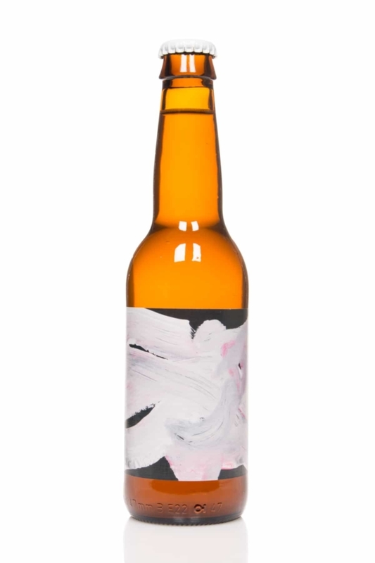 To Øl Dangerously Close To Stupid Amount of Peach beer Label Full Size