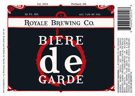 Royale Bière de Garde beer Label Full Size