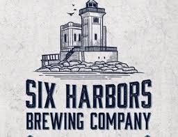 Six Harbors Brewco beer Label Full Size