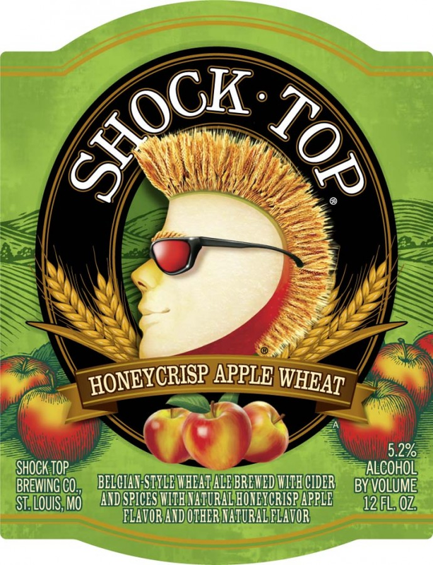 Photo of Shock Top Honeycrisp Apple Wheat beer Label