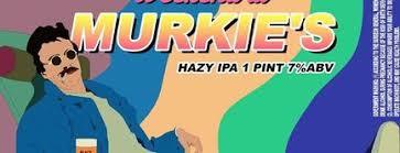 Black Flag Weekend at Murkies beer Label Full Size