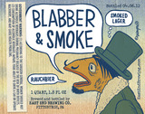 East End Blabber & Smoke beer
