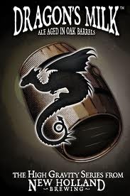 New Holland Dragon's Milk 2012 beer Label Full Size