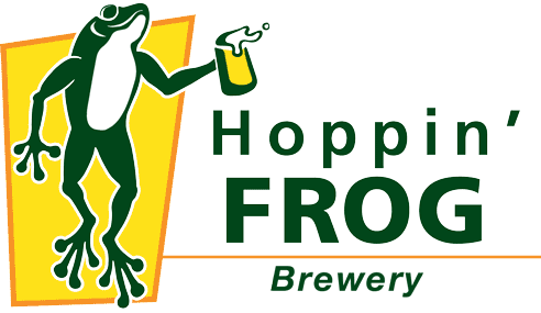 Hoppin’ Frog Devil Strip Black & Tan beer Label Full Size