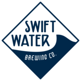 Swiftwater + Community Combined Grind Coffee IPA beer Label Full Size