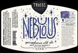 Tröegs Nebulous beer Label Full Size