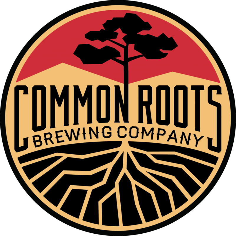 Common Roots Barrel-Aged In Bloom beer Label Full Size
