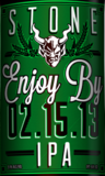 Stone Enjoy By 02.15.13 beer