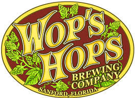 Wop's Hops Ceres beer Label Full Size