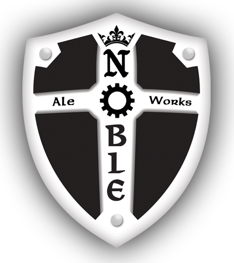 Noble Naughty Sauce on Nitro beer Label Full Size